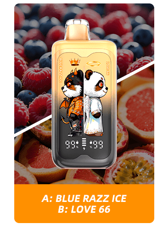 Merry Mi Panda Twins 40000 Puffs 2 az 1-ben Eldobható Vape – Két Íz Egy Készülékben - BilligVape