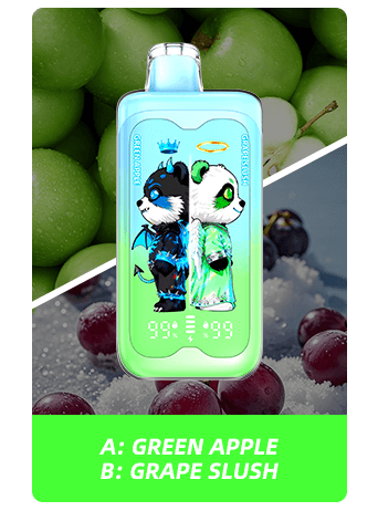 Merry Mi Panda Twins 40000 Puffs 2 az 1-ben Eldobható Vape – Két Íz Egy Készülékben - BilligVape
