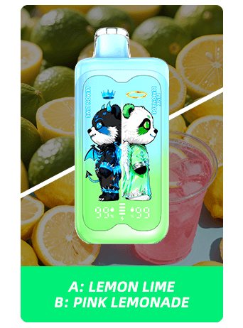 Merry Mi Panda Twins 40000 Puffs 2 az 1-ben Eldobható Vape – Két Íz Egy Készülékben - BilligVape