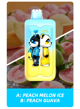Merry Mi Panda Twins 40000 Puffs 2 az 1-ben Eldobható Vape – Két Íz Egy Készülékben - BilligVape