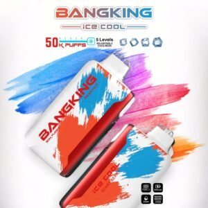 Bang King Ice Cool 50000 – Eldobható Vape 50 000 fújással - BilligVape