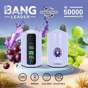 BANG LEADER 50000 Puffs Dual Ízes Vape – Hosszú Élettartamú, Kettős Íz, Privát Formázás - BilligVape