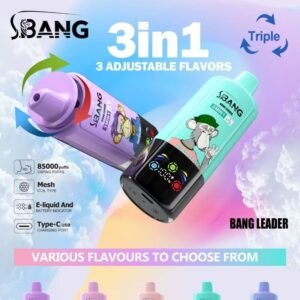 Bang Leader 85K Puffs 3 in 1 – A három ízű, hosszú élettartamú vape élmény - BilligVape