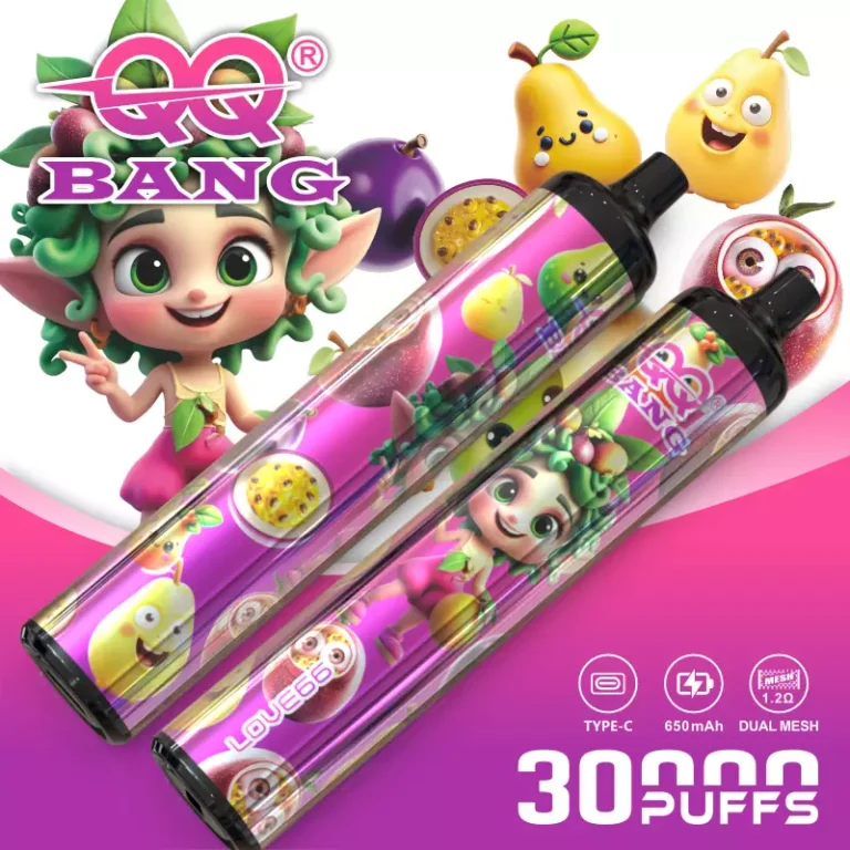 🔥 QQ Bang 30K – 30 000 Puff Eldobható Vape | Crystal Pen Design, Egyszerű Hordozható Vape - BilligVape