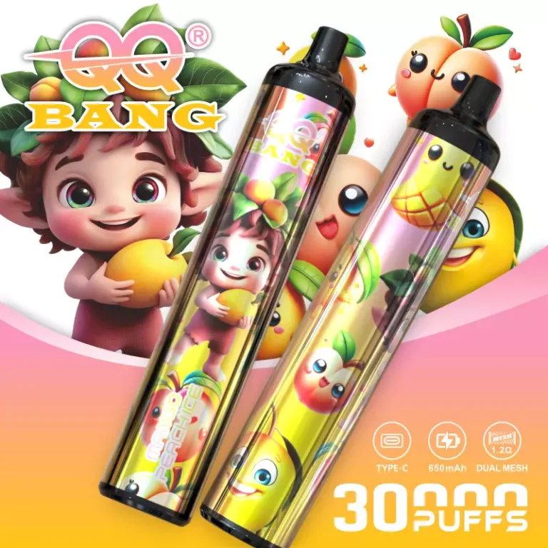 🔥 QQ Bang 30K – 30 000 Puff Eldobható Vape | Crystal Pen Design, Egyszerű Hordozható Vape - BilligVape