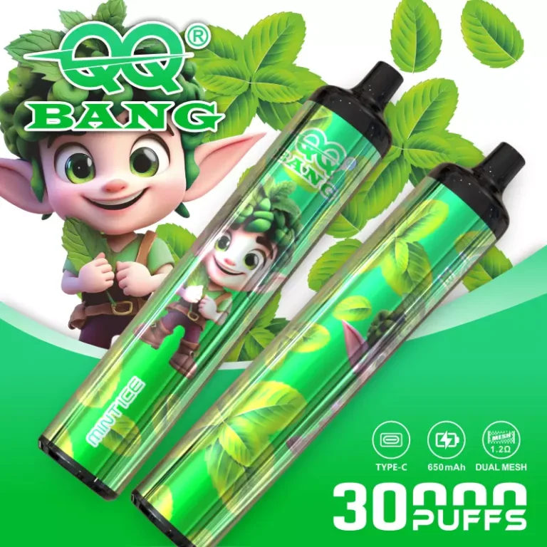 🔥 QQ Bang 30K – 30 000 Puff Eldobható Vape | Crystal Pen Design, Egyszerű Hordozható Vape - BilligVape