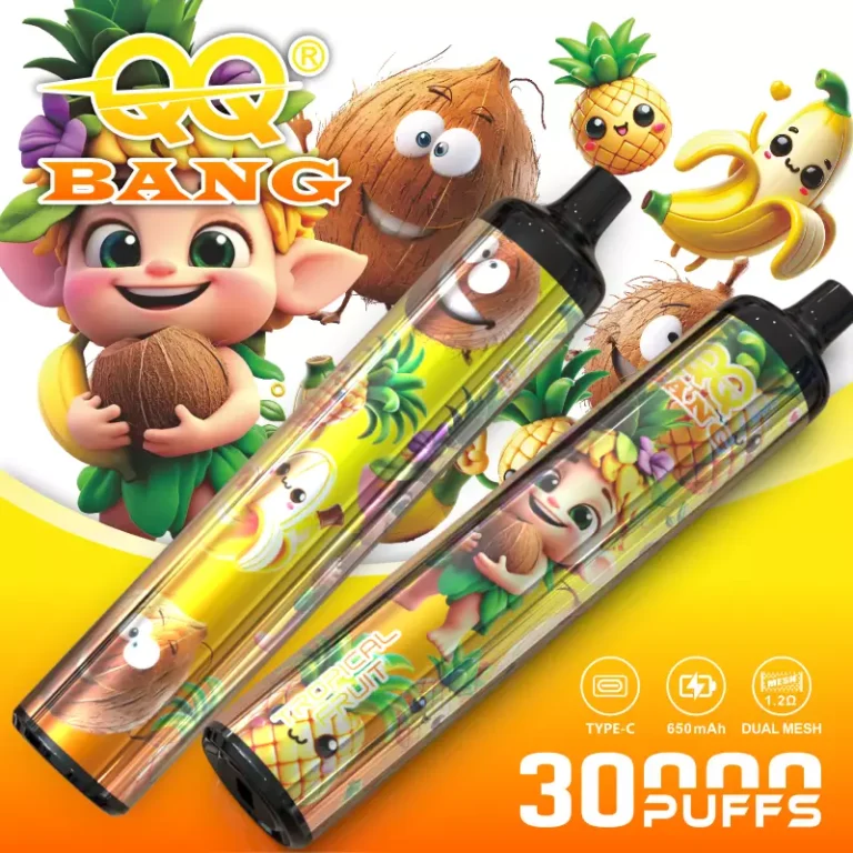 🔥 QQ Bang 30K – 30 000 Puff Eldobható Vape | Crystal Pen Design, Egyszerű Hordozható Vape - BilligVape