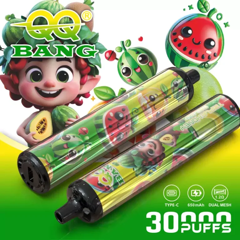 🔥 QQ Bang 30K – 30 000 Puff Eldobható Vape | Crystal Pen Design, Egyszerű Hordozható Vape - BilligVape
