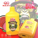 QQ BANG 50000 Puffs Eldobható Vape – 50 000 Puff • Dual Mesh • Újratölthető - BilligVape