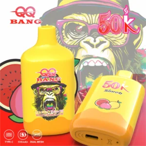QQ BANG 50000 Puffs Eldobható Vape – 50 000 Puff • Dual Mesh • Újratölthető - BilligVape