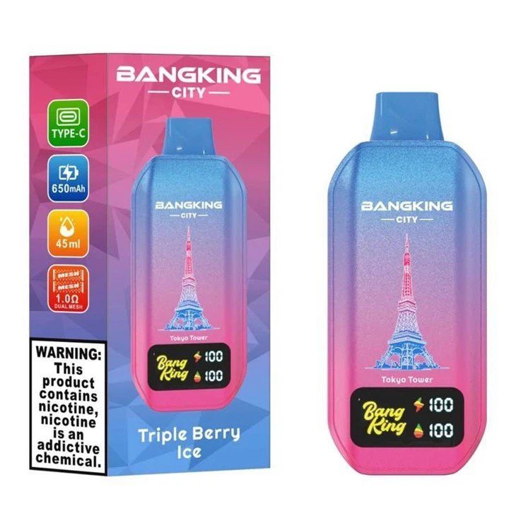 Bang King City 50000 Puffs – Eldobható Vape Készülék