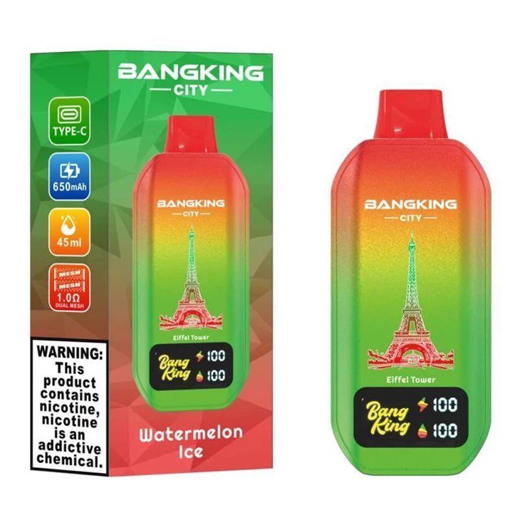 Bang King City 50000 Puffs – Eldobható Vape Készülék