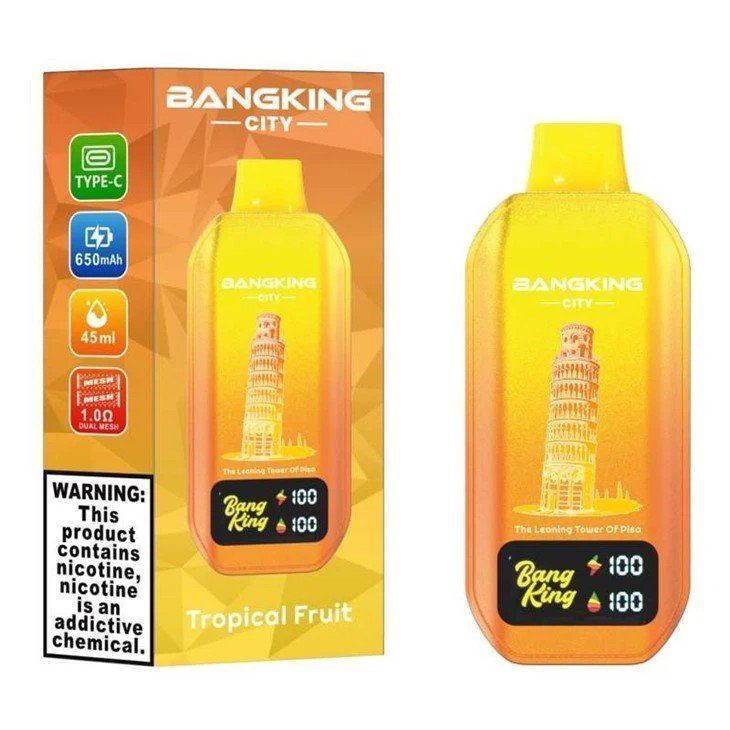 Bang King City 50000 Puffs – Eldobható Vape Készülék