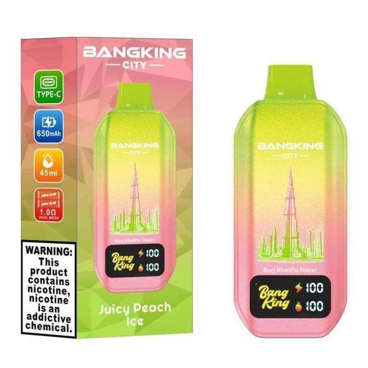 Bang King City 50000 Puffs – Eldobható Vape Készülék