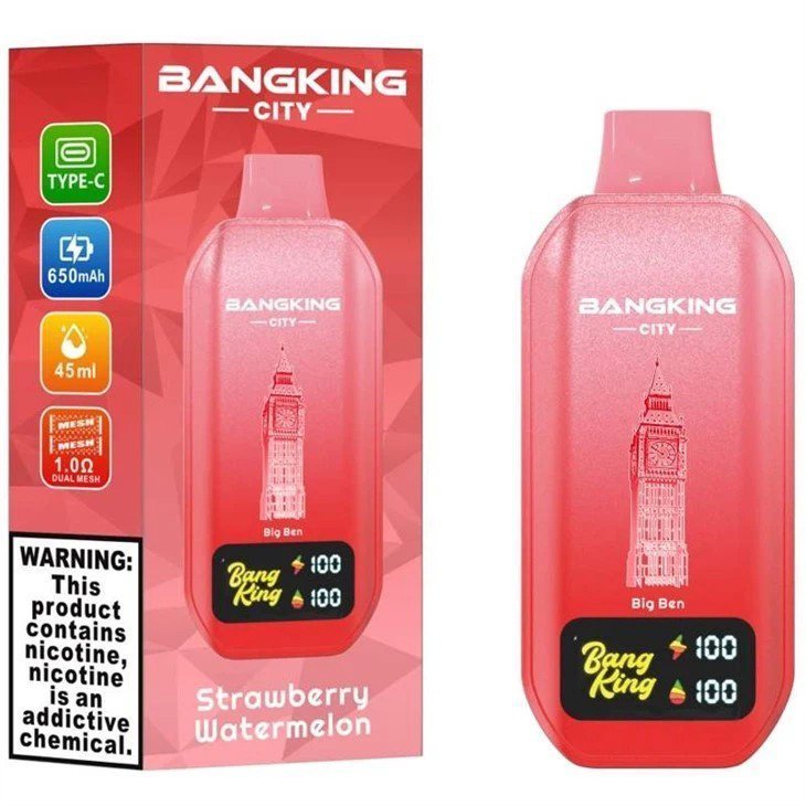 Bang King City 50000 Puffs – Eldobható Vape Készülék