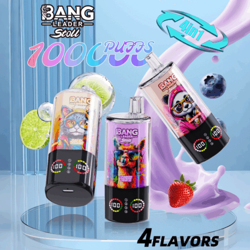 Bang Leader Stoll 100K Puffs – 3 íz egy készülékben - BilligVape