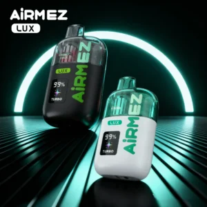 Airmez Lux 100000 Puffs – Boost / Turbo Módos Eldobható Vape | 60K Puff | LED Kijelző | Újratölthető | EU Raktár