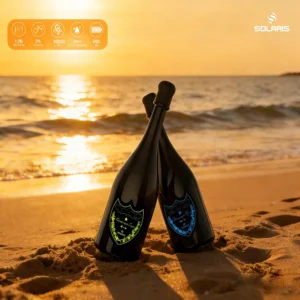 🍾 Solaris Champagne 30000 Puffs – LED-es, Type-C Tölthető Egyszerhasználatos E-Cigaretta - BilligVape